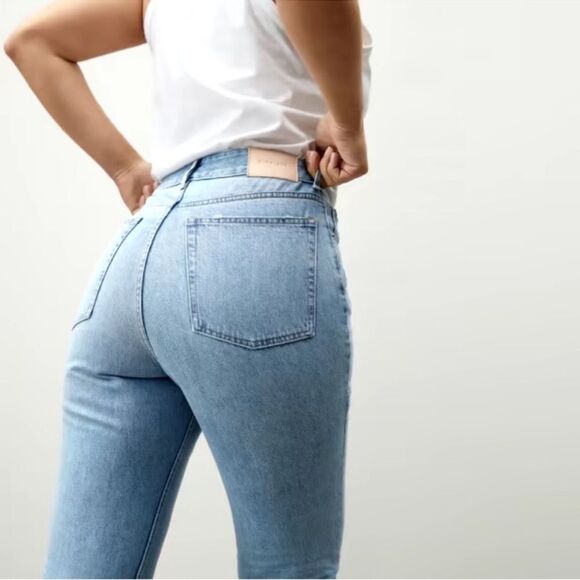 Everlane The Curvy 90s Cheeky Ankle Cropped Jeans size 28 - Picture 9 of 13